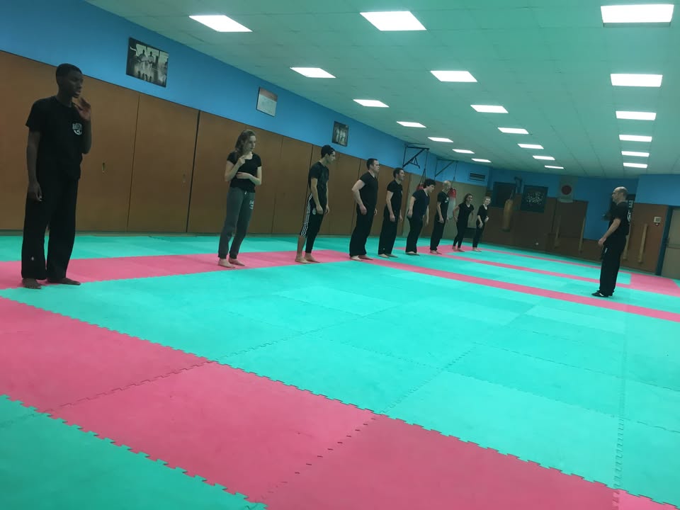 Cours de Krav Maga au dojo du Karaté Club de Rouen